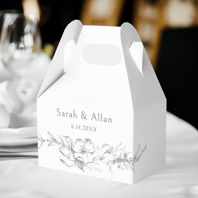 Caja Para Regalos Elegante clásico floral rococó francés (Subido por el creador)