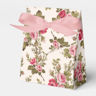 Caja Para Regalos Elegante color rosa rosa de época - fondo de abert
