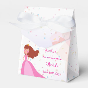 Caja Para Regalos Elegante cumpleaños de princesa de Disney