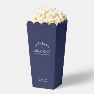 Caja Para Regalos Elegante Despedida de Soltera Personalizada Azul M