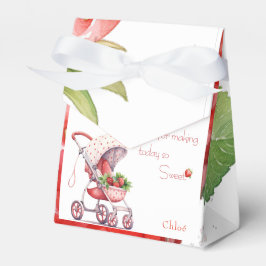 Caja Para Regalos Elegante ducha de fresa