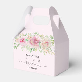 Caja Para Regalos Elegante ducha de novia de rosas