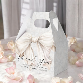 Caja Para Regalos Elegante ducha de novias con barba blanca Gracias