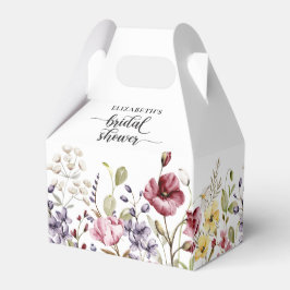 Caja Para Regalos Elegante ducha de novias con flores de Boho