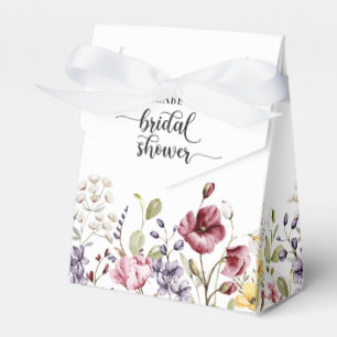 Caja Para Regalos Elegante ducha de novias con flores de Boho