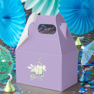 Caja Para Regalos Elegante eucalipto Boda botánico de verano