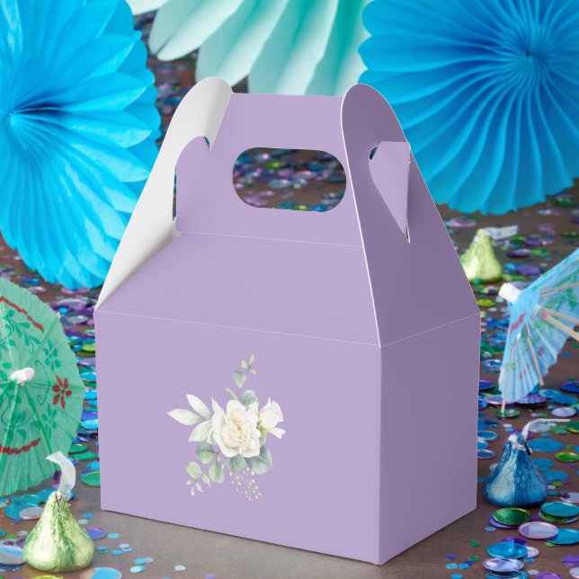 Caja Para Regalos Elegante eucalipto Boda botánico de verano (Fiesta)