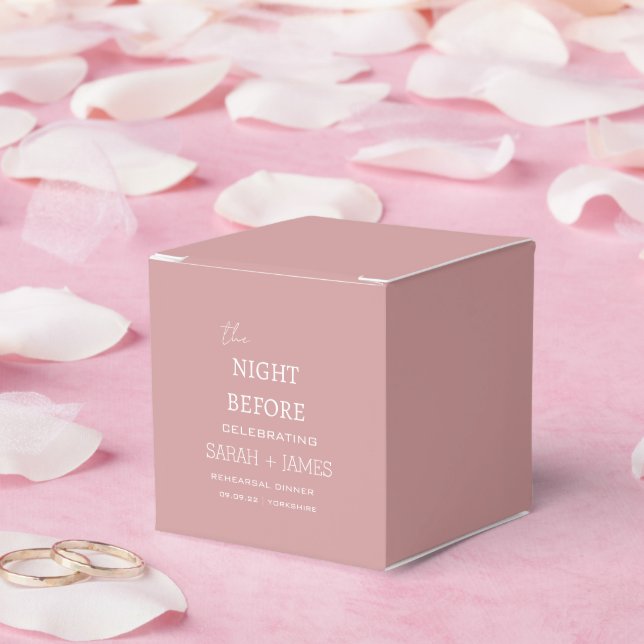 Caja Para Regalos Elegante fiesta de bodas de cena con un ensayo ros (Boda)