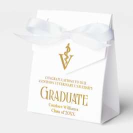 Caja Para Regalos Elegante fiesta de graduación de la escuela veteri