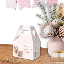 Caja Para Regalos Elegante Fiesta de té ruso bohemio-rosado