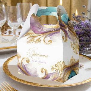 Caja Para Regalos Elegante Fiesta Quinceanera Welcome ID1029