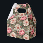 Caja Para Regalos Elegante Floral Blanco y Rosa Vintage Precioso<br><div class="desc">Agregue un toque de sofisticación a sus regalos de vacaciones y ocasiones especiales con el patrón de papel de regalo Vintage Elegant White y Pink Floral. Este diseño atemporal muestra delicadas flores blancas y durazno acentuadas con un suave follaje, creando una apariencia elegante y versátil para cualquier celebración. Ya sea...</div>