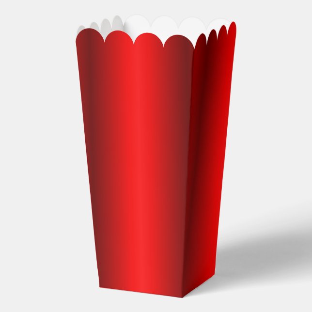 Caja Para Regalos Elegante gradiente rojo a negro (Reverso )
