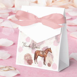 Caja Para Regalos Elegante jinete de caza ecuestre