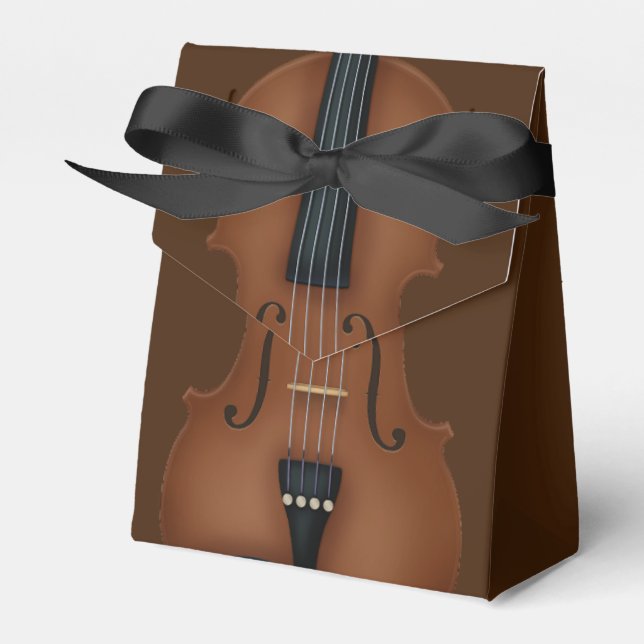 Caja Para Regalos Elegante música clásica de instrumentos de Cello (Front Side)