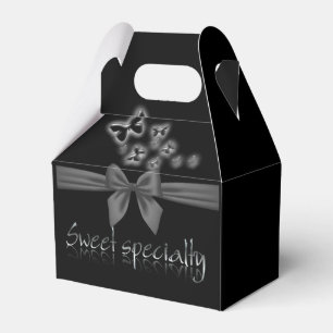 Caja Para Regalos elegante negro para dulces