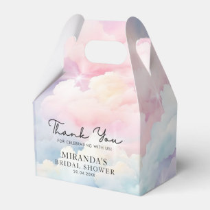 Caja Para Regalos Elegante Nubes Cielo Despedida de Soltera