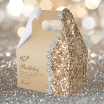 Elegante Oro 85 cumpleaños