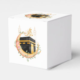 Caja Para Regalos Elegante Oro Kaaba Hajj Mabroor Bienvenidos a Casa