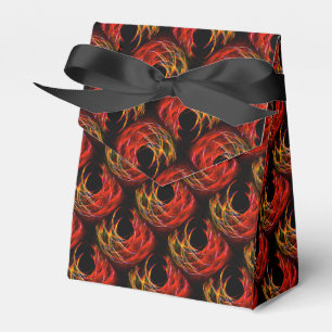 Caja Para Regalos Elegante patrón de arte abstracto boho moderno lin