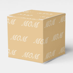 Caja Para Regalos Elegante personalizado de camello nombre guión mon