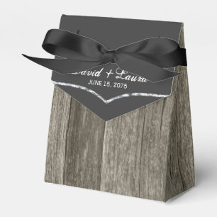 Caja Para Regalos Elegante pizarra rústica