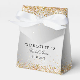 Caja Para Regalos Elegante Purpurina moderno ducha de novia