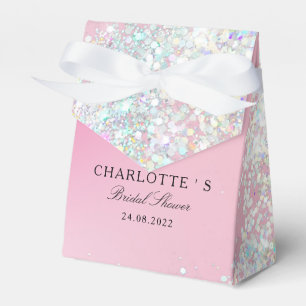 Caja Para Regalos Elegante Purpurina moderno ducha de novia Geschenk