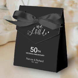 Caja Para Regalos Elegante Renovación de Votos Matrimoniales Todavía