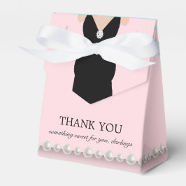 Caja Para Regalos Elegante Rubor Pink Tiffany Theme Baby Shower