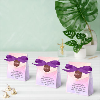 Caja Para Regalos Elegante tarjeta de presentación Floral Candle - E