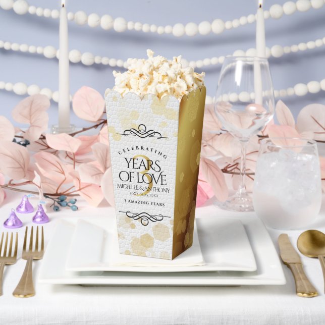 Caja Para Regalos Elegante tercer aniversario Boda de cuero (Boda)