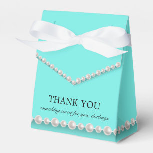 Caja Para Regalos Elegante Verde azulado Blue Glam Tiffany Theme Bab