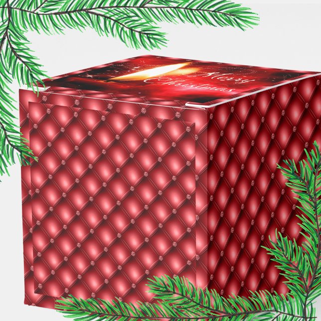 Caja Para Regalos Elegantes cuentas rojas Navidades de velas Favor B (Subido por el creador)