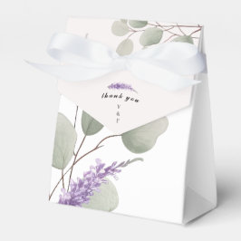 Caja Para Regalos Elegantes hojas de lavanda Eucalyptus