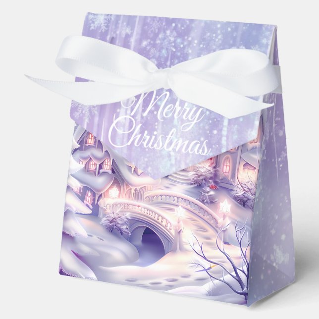 Caja Para Regalos Elegantes Navidades Fiesta moderno (Anverso)