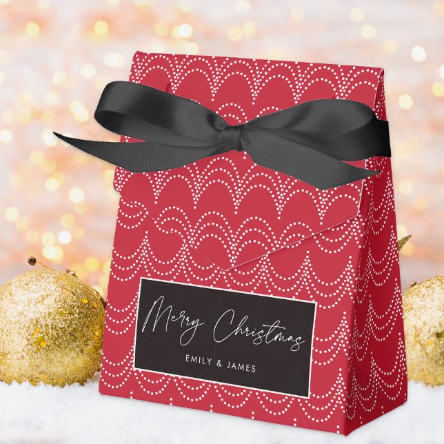 Caja Para Regalos Elegantes Navidades Fiesta Rojo y Blanco (Subido por el creador)