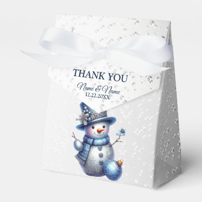 Caja Para Regalos Elegantes vacaciones de invierno para Navidades de (Front Side)