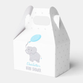 Caja Para Regalos Elephant Baby Shower Boy Cute Favorito Box