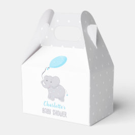Caja Para Regalos Elephant Baby Shower Boy Cute Favorito Box