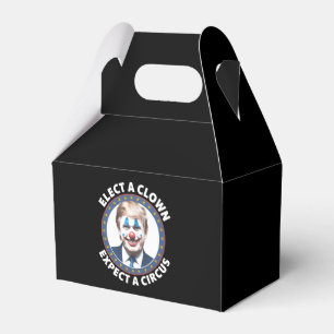 Caja Para Regalos Elige un payaso, espera un circo política divertid