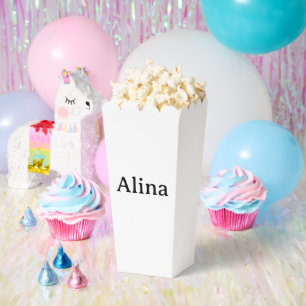 Caja Para Regalos eliminar texto agregar propio diseño Palomitas de 