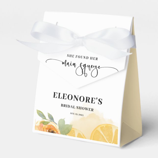 Caja Para Regalos Ella Encontró su Despedida de Soltera (Front Side)