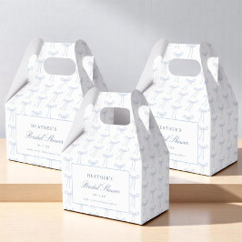 Caja Para Regalos Ella Está Atando El Nudo Favoritos para Despedida 
