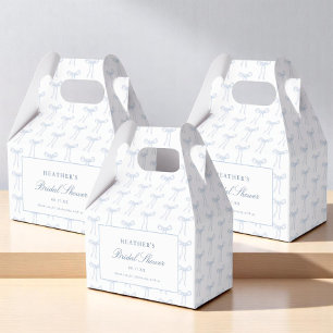 Caja Para Regalos Ella Está Atando El Nudo Favoritos para Despedida 