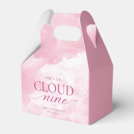 Caja Para Regalos Ella está en la novena nube rosa para la despedida