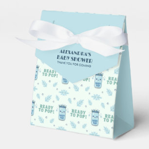 Caja Para Regalos Ella Está Lista Para Saltar Azul Boho Kawaii Soda