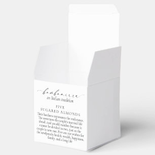 Caja Para Regalos Ellesmere Una Tradición Italiana 5 Almendras Azuca