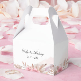 Caja Para Regalos Embalaje de regalo de dulces botánicos boho terros