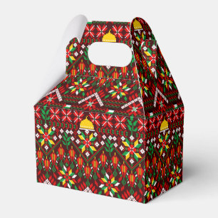 Caja Para Regalos Embrodería tradicional de Palestina Tatreez